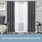 Kenney Mfg Kenney Ball 5/8" Standard Decorative Window Double Curtain Rod, 66-120", Matte Black KN75918NP - alternate 4